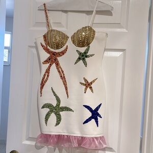 Rebecca Vallance under the sea dress